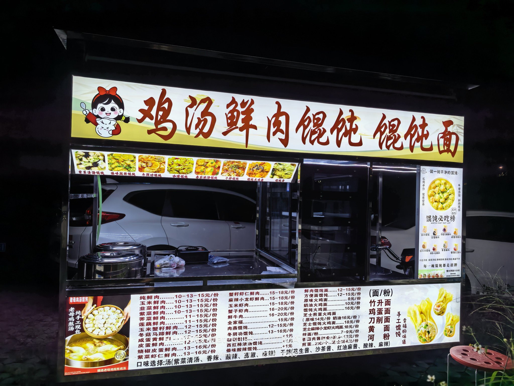 鸡汤鲜肉馄饨 馄饨面（104号）