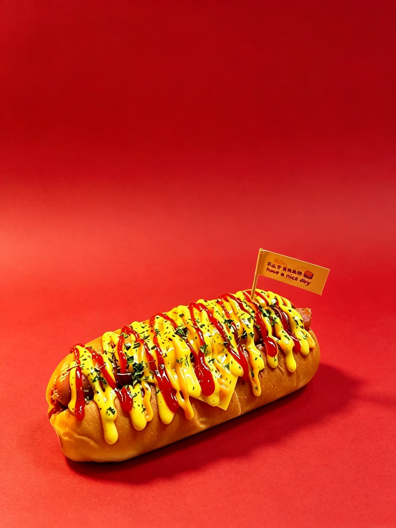 芝士培根热狗🌭️