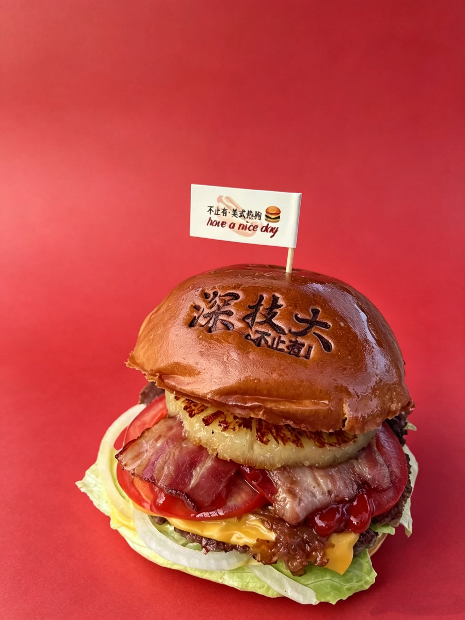 凤梨培根牛堡🍔
