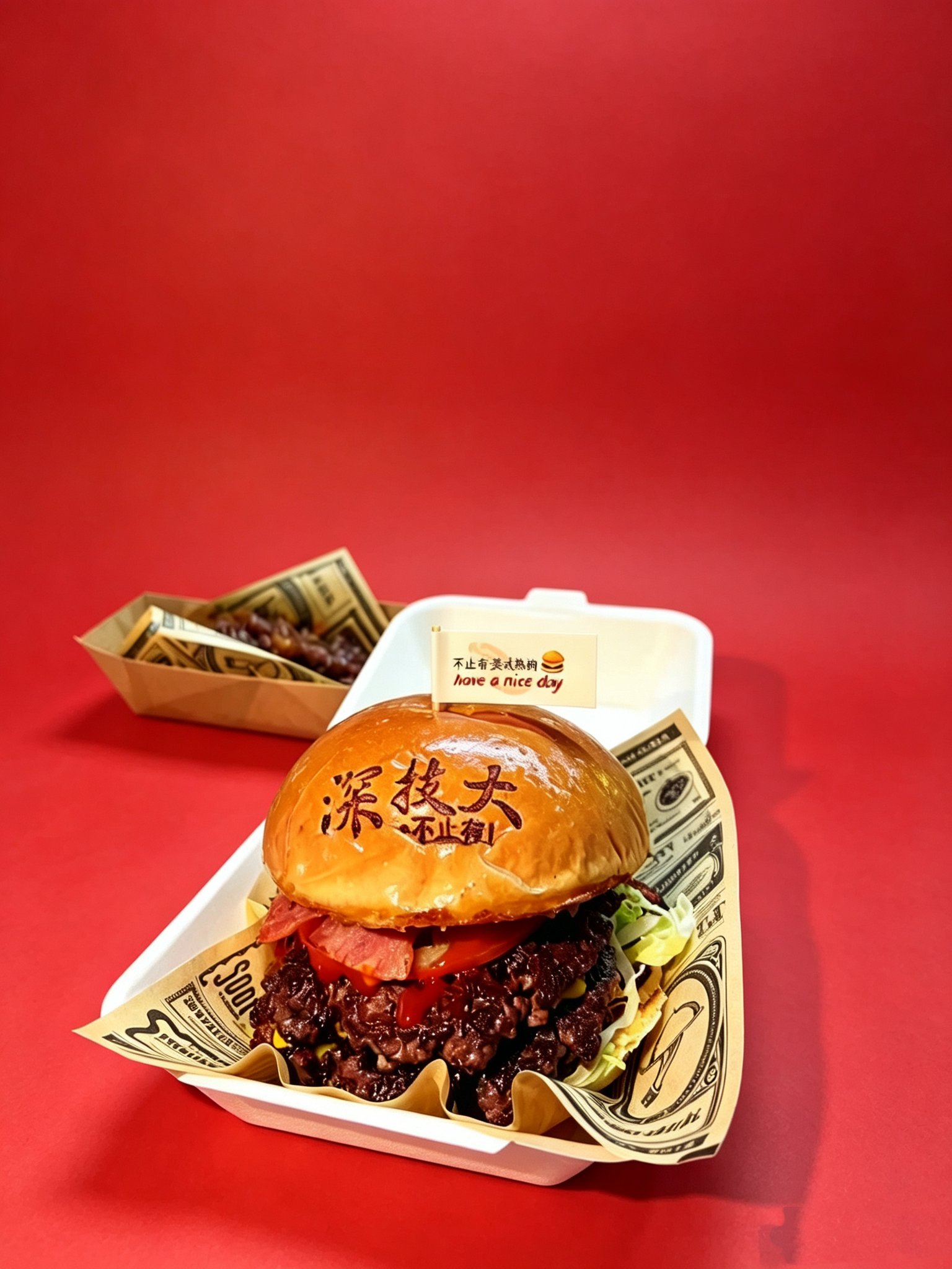 双层巨无霸牛堡🍔
