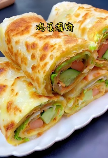 鸡蛋灌饼标配