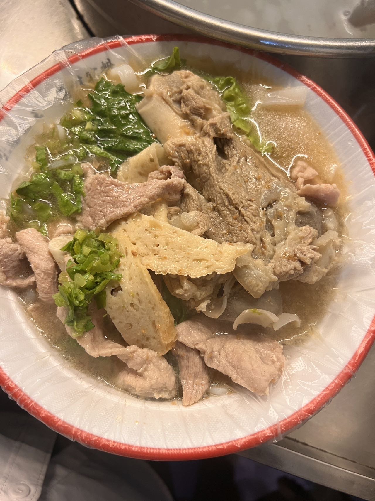 筒骨汤粉