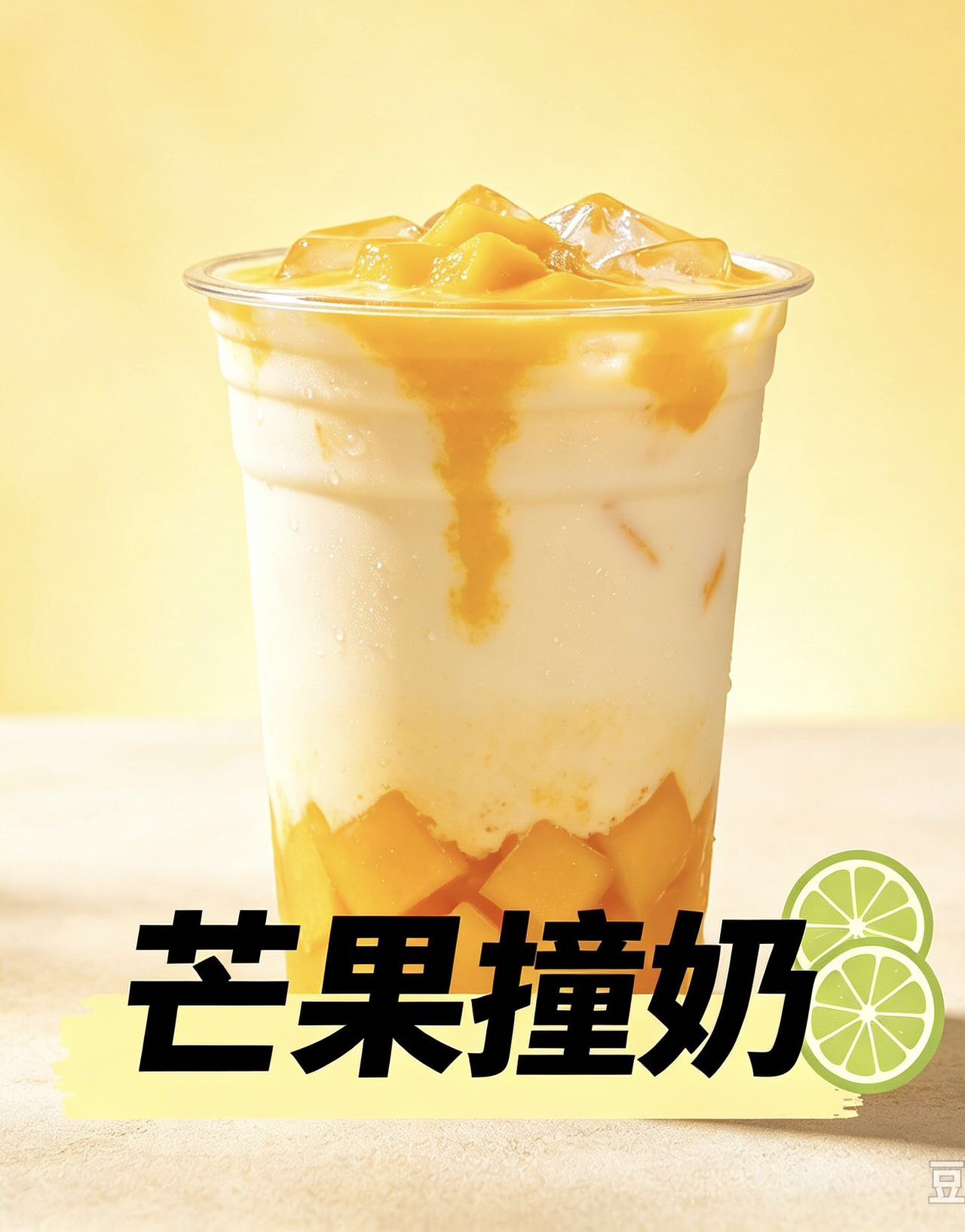 芒果撞奶。